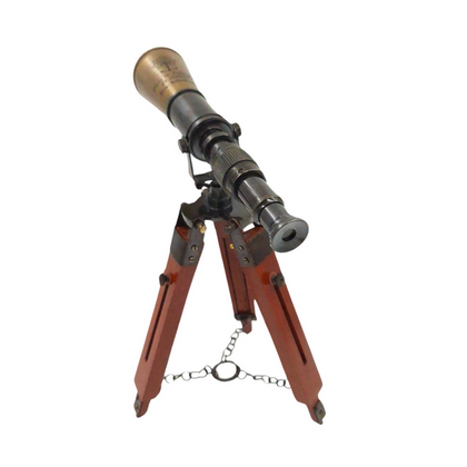 Luneta mosiężna na trójnogu - TEL023H
