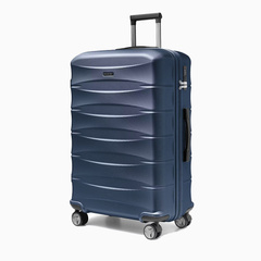 Duża walizka PUCCINI CAIRO ABS030A 7A Granatowa