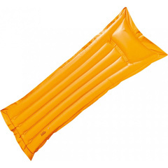 Materac dmuchany, pomarańczowy