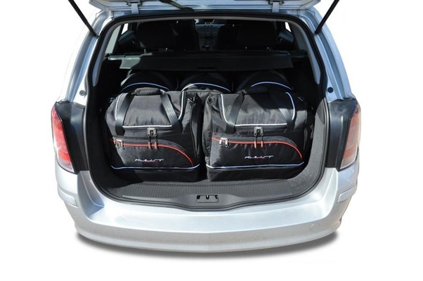 OPEL ASTRA TOURER 2004-2014 TORBY DO BAGAŻNIKA 5 SZT KJUST