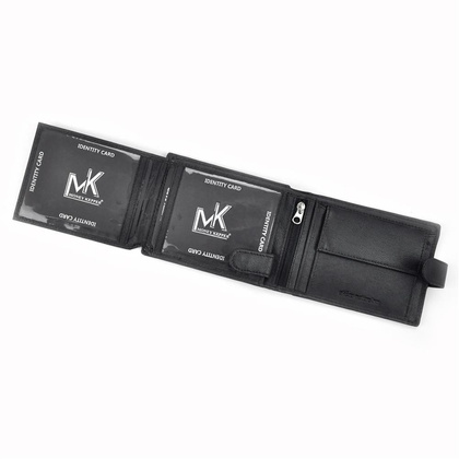 Portfel męski PELLUCCI CC 5600B Czarno Niebieski