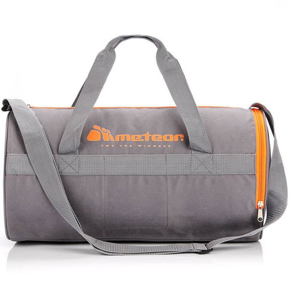 Torba fitness Meteor Siggy 25L szaro-pomarańczowy 74552