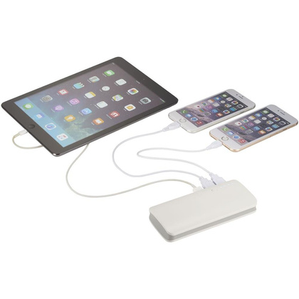 Powerbank 10000 mAh Spare 12368600 Biały