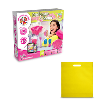Perfume & Soap Factory Kit IV. Gra edukacyjna dostarczany z torebką prezentową z włókniny