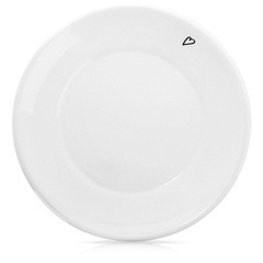 Spodek / talerzyk mały ceramiczny biały SERDUSZKA 12 cm