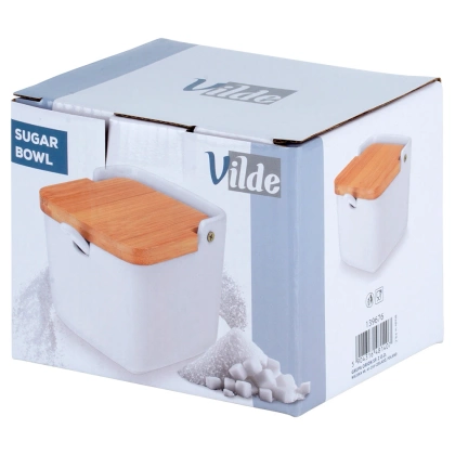 Cukierniczka ceramiczna biała 250 ml