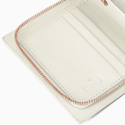 Portfel damski skórzany PUCCINI ZEN ZN9186 0A Biały