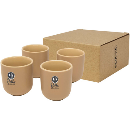 Male 4 sztuki, filiżanka do espresso o pojemności 90 ml