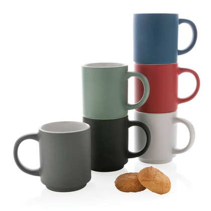 Kubek ceramiczny 180 ml UPOMINKARNIA Czarny