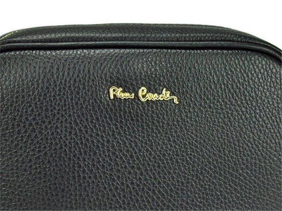 Torebka damska skórzana PIERRE CARDIN FRZ 1501 DOLLARO Czarna