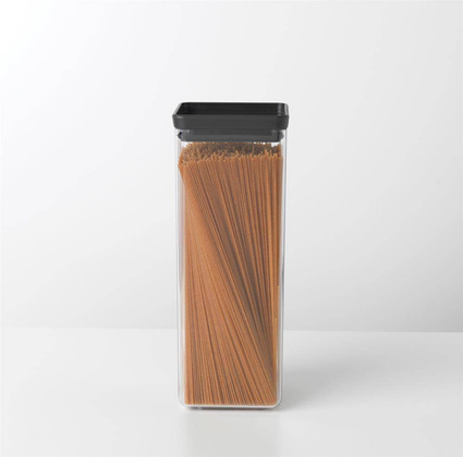 Kwadratowy pojemnik 2,5l Tasty+ szary 122408