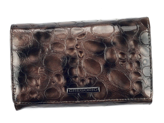 Portfel damski skórzany PELLUCCI FZ-112 Popiel