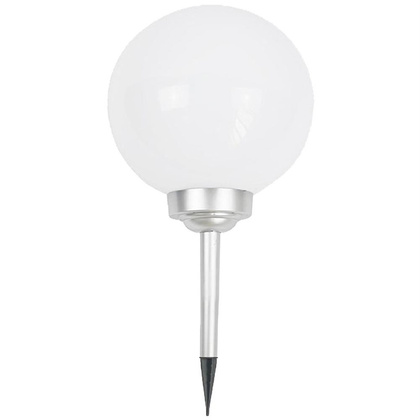 LAMPA SOLARNA KULA MLECZNA 30x62CM
