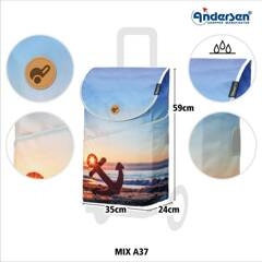 Torba na stelaż wózka zakupowego ANDERSEN MIX