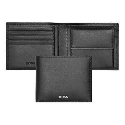 Portmonetka Classic Smooth Black