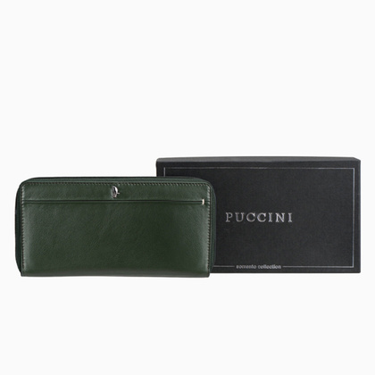 Portfel damski skórzany PUCCINI SORRENTO NA1500 1 Czarny
