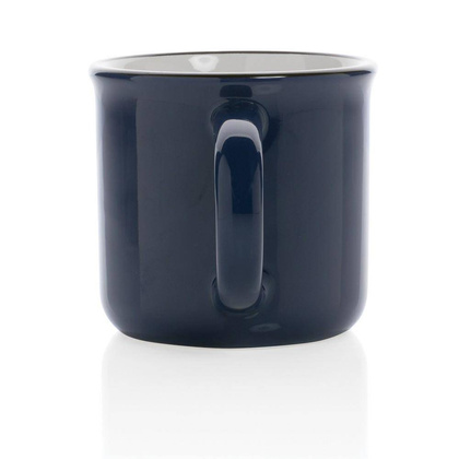 Kubek ceramiczny 280 ml UPOMINKARNIA Granatowy