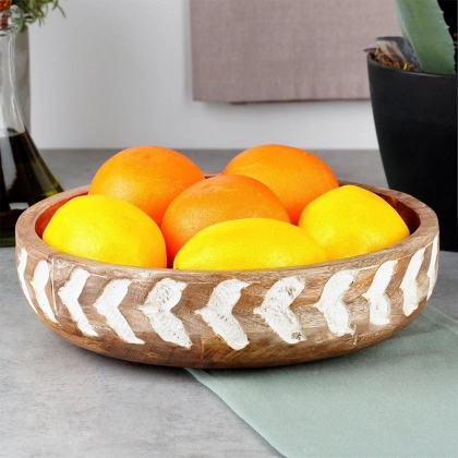 Miska drewniana 24 cm, 1,3 l