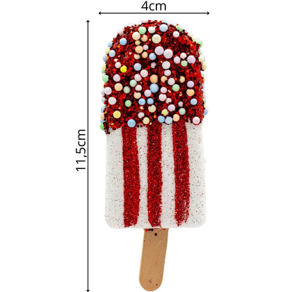 LODY DEKORACJA WISZĄCA BOMBKA 3SZT BIAŁY