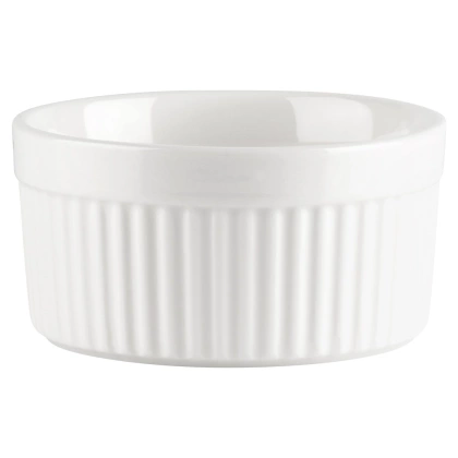 Miseczki do zapiekania porcelanowe białe 260 ml 2 szt.