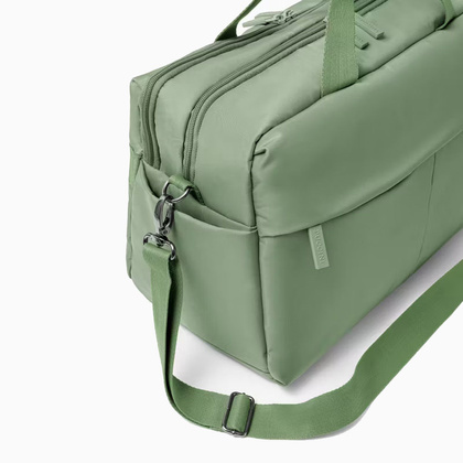 Torba podróżna z miejscem na laptop PUCCINI BARBADOS B50251 5A Zielona
