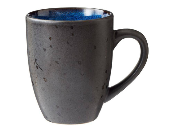 Zestaw kubków 300ml z uchem 4szt. Black/dark  821232