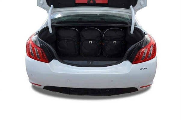 PEUGEOT 508 LIMOUSINE 2011-2014 TORBY DO BAGAŻNIKA 5 SZT KJUST
