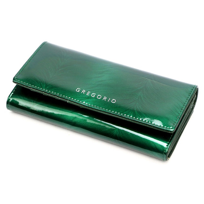 Portfel damski skórzany PELLUCCI FF-100 Brązowy