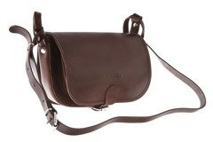Torebka listonoszka skóra KEMER VOOC Vintage P26 brąz