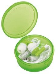 Słuchawki douszne MUSIC, zielony