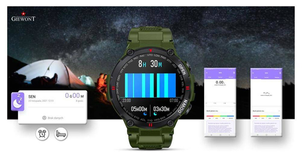 Smartwatch Giewont GW430-3 Zielony