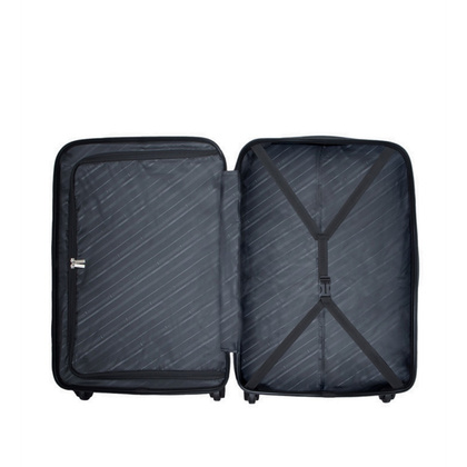 Średnia walizka PUCCINI ALICANTE ABS024B 1 Czarna