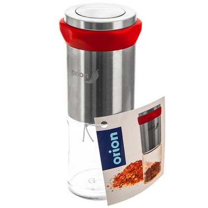 Młynek ręczny do mielenia chilli przypraw stalowy 14 cm