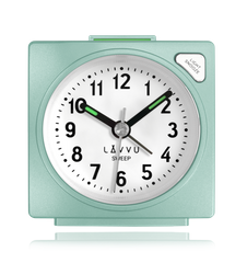 LAVVU Jasnozielony budzik SWEEP - 3 LATA GWARANCJA!