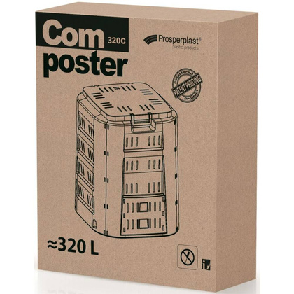 Kompostownik ogrodowy compogreen 320L Prosperplast