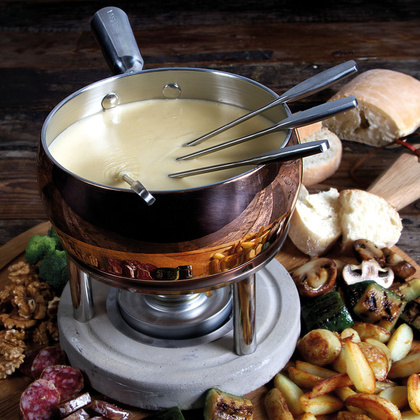 Zestaw do Fondue Copper, miedź, poj. 1L