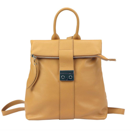 Plecak, naturalna włoska skóra licowa 518-008