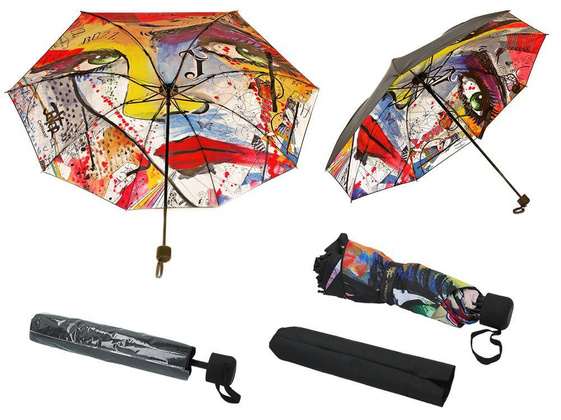 Parasol składany - L. Jover (dekoracja pod spodem) (CARMANI)
