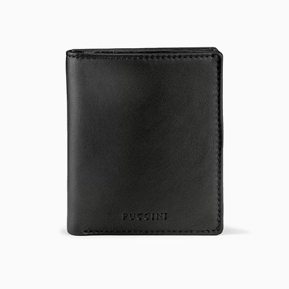 Portfel męski skórzany PUCCINI ZEN ZN9204 1 Czarny