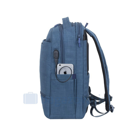 Plecak na laptop 17,3" RIVACASE Biscayne 8530 Niebieski