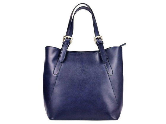 Torebka damska skórzana KEMER 847 Brązowa