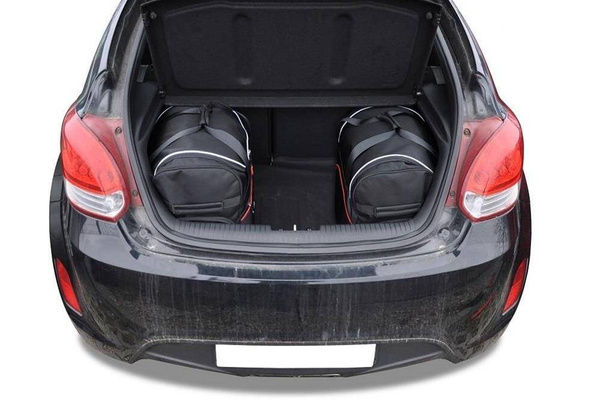 HYUNDAI VELOSTER COUPE 2011-2014 TORBY DO BAGAŻNIKA 3 SZT KJUST