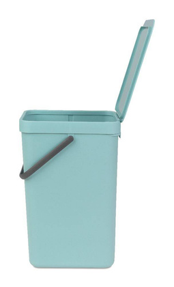 Kosz Sort &amp; Go, 16l mint    109843