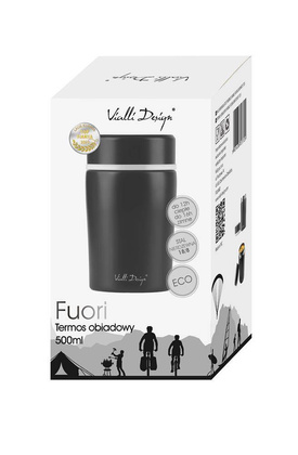 Termos obiadowy 500ml FUORI grafitowy 27725