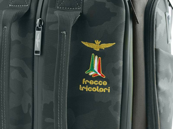 Plecak, torba sportowa na laptop 15' AERONAUTICA MILITARE Drone Szary
