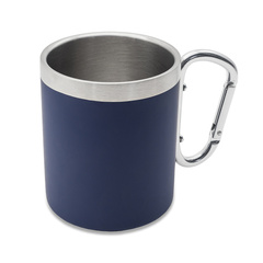 Kubek stalowy Magaro 300 ml, granatowy