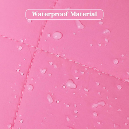 Kosmetyczka damska pikowana kuferek z rączką 18,5 x 12,5 x 13cm KS139R