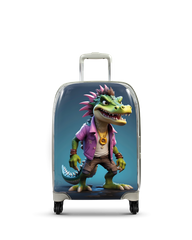 Mała kabinowa walizka Krokodyl