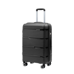 Średnia walizka PUCCINI CASABLANCA PP023B 1 Czarna