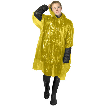 Poncho przeciwdeszczowe Ziva Żółty